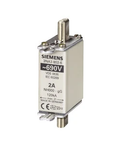 3NA3810 SIEMENS LV HRC fuse element, NH000, In: 25 A, gG