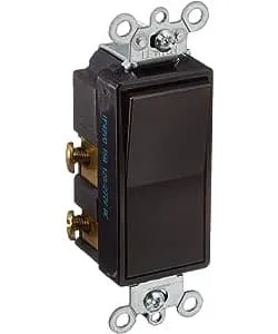 Leviton Decora R62-05634-00W Interrupteur Double Blanc 15 A